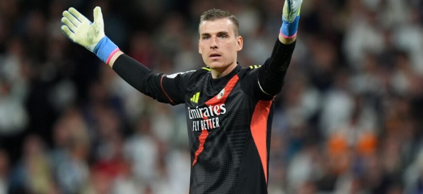 Andrey Lunin "Real" va "Betis" uchrashuvining eng yaxshi futbolchisi