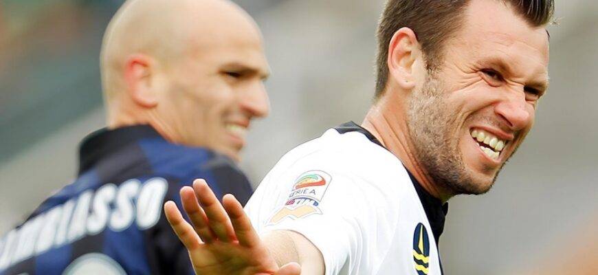 Antonio Kassano: Men Totti, Del Pyero, Bajjodan kuchliroq edim!