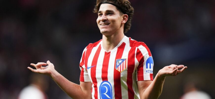 Atletiko Julian Alvaresni "Barselona"ga 120 mln yevroga baholadi