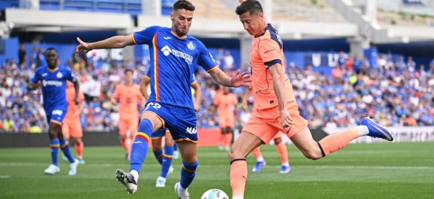 Barselona La Liganing 32-turida Getafe ustidan g'alaba qozondi