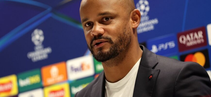 «Bavariya» murabbiyi Kompany: PSJ bilan tribunadan o'yin kuzatish