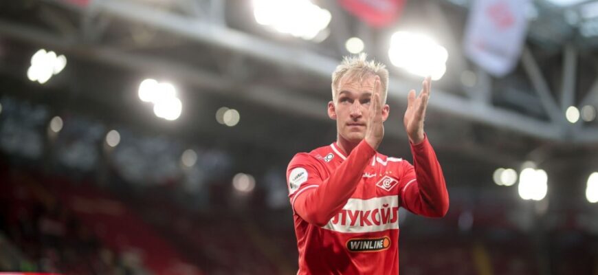 Daniil Denisov "Spartak" safida 150 o'yin o'tkazib, rekordchi bo'ldi