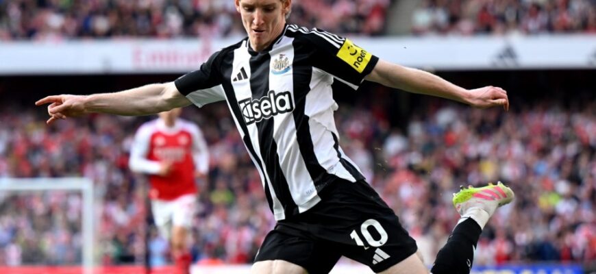 Newcastle Gordonni 86 million yevroga qo'yib yuborishga tayyor
