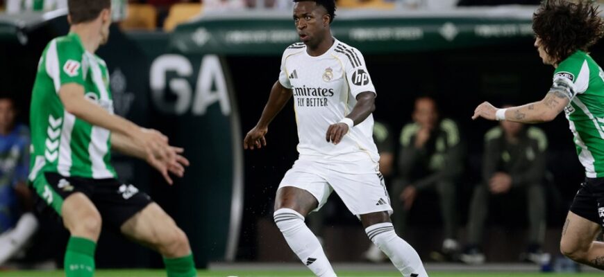 Real Madrid "Betis"ga qarshi o'yinda 90+4-daqiqada g'alabani boy berdi