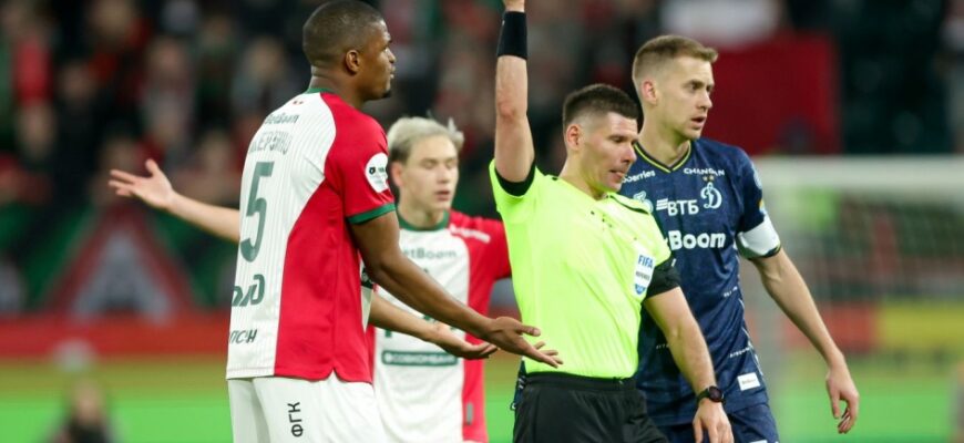 Arbiter Fedotov Lokomotiv-Dinamo hakami ishi haqida tanqidiy fikr bildirdi