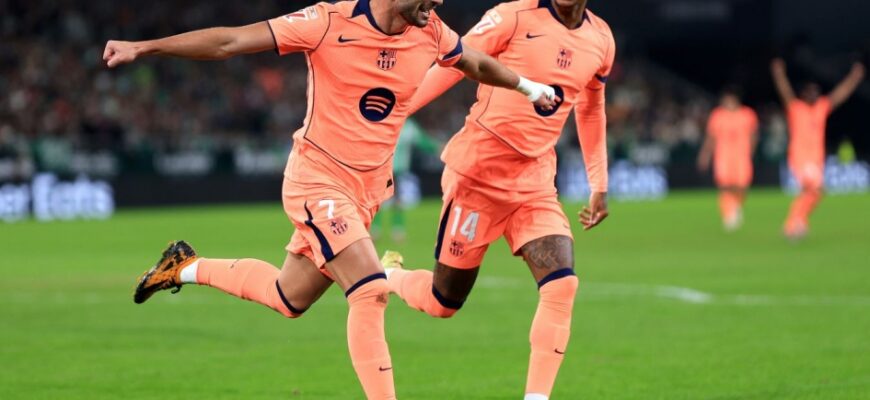 Barselona — Betis: La Liga 37-tur o'yini boshlanadi