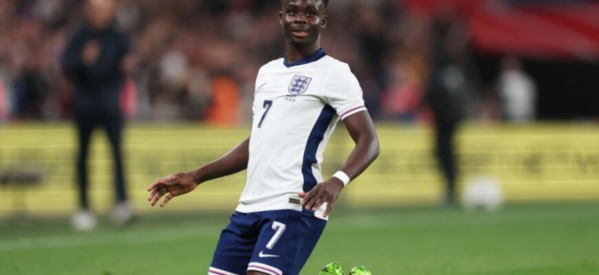 Bukayo Saka Angliya terma jamoasidagi bosim haqida