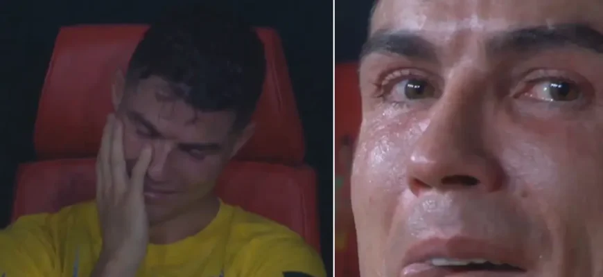 Cristiano Ronaldo: Turk hujumchisi goli yulduzni yig'latdi