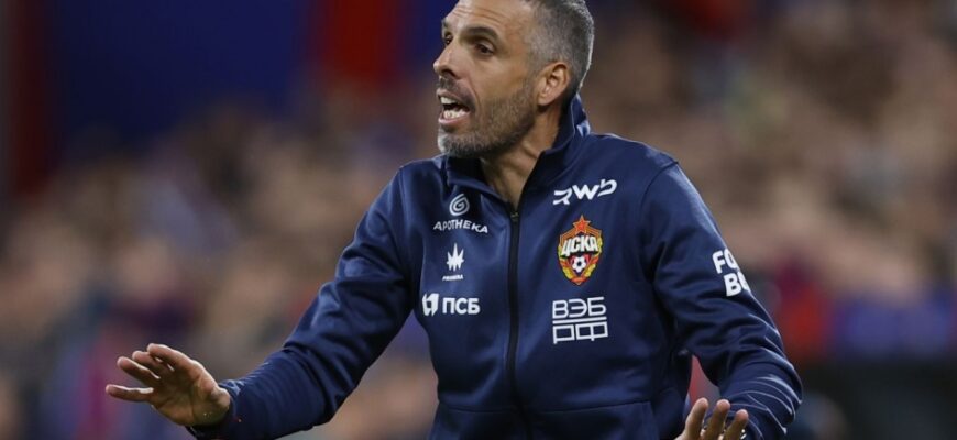 CSKA Fabio Celestinining ishdan bo'shatilishini izohladi