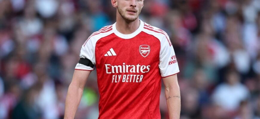 Deklan Rays "Arsenal" muxlislarini Chempionlar Ligasi finaliga chorladi