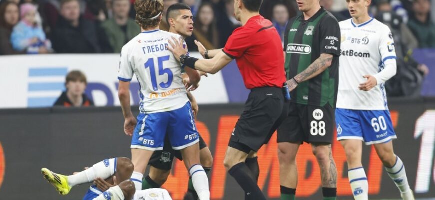 Igor Fedotov: "Dinamo" — "Krasnodar" hakamligini baholadi