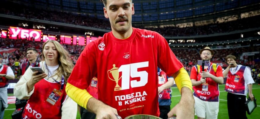 Ilya Pomazun "Spartak"ning may oyidagi eng yaxshi futbolchisi