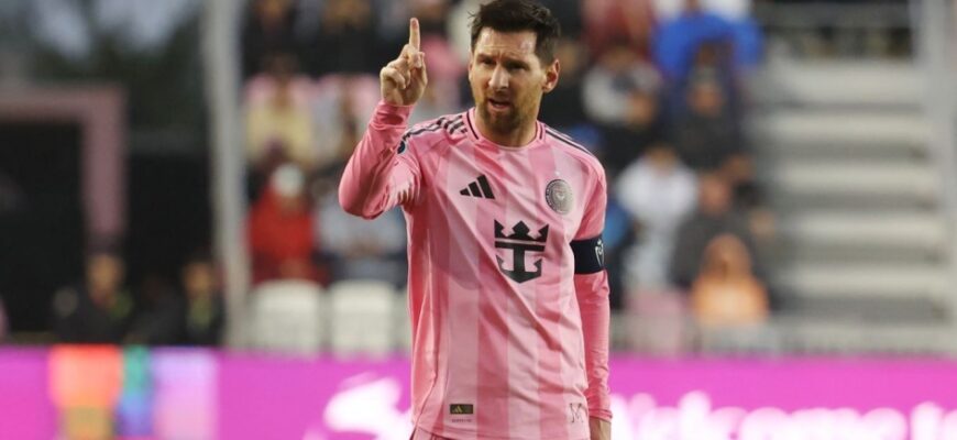 Lionel Messi MLLda 100 gol+pas ochkosini eng tez qo'lga kiritdi