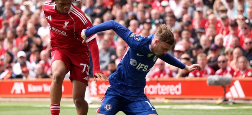 Liverpul olti mag'lubiyatli Chelsini uyida yenga olmadi