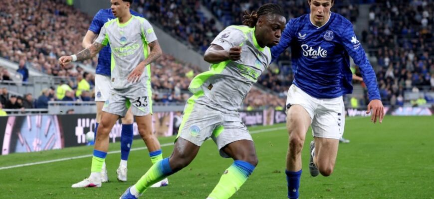 Manchester City APL 35-turida Everton bilan dramatik durang.
