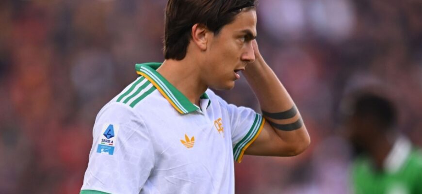 Paulo Dybala: "Roma" bilan shartnomam yakunlanmoqda