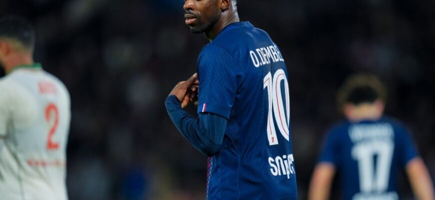 PSJ: Luis Enrike Dembelening holati haqida muhim izoh berdi