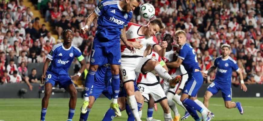 Rayo Vallecano Konferensiyalar Ligasi yarim finalida "Strasbourg"ni mag'lub etdi!