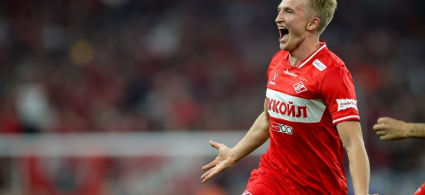 Spartak himoyachisi Litvinov TsSKA darvozasiga urgan golini faoliyatidagi eng yaxshi deb atadi