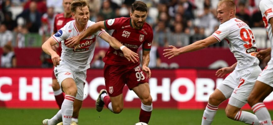 Spartak - Rubin: 29-tur o'yinining translyatsiya vaqti va joyi