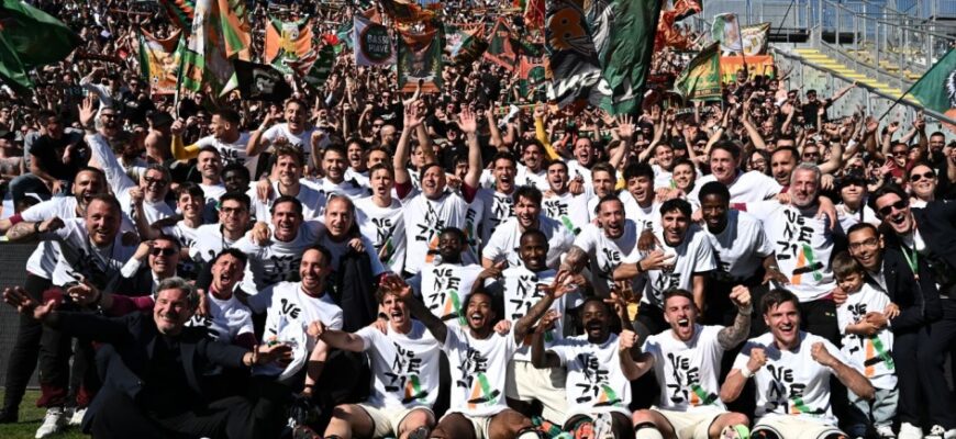 Venezia bir mavsumdan so'ng A Seriyaga qaytdi