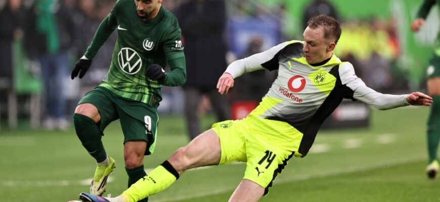 Volfsburg o'z tarixida ilk bor Bundesligadan tushib ketdi
