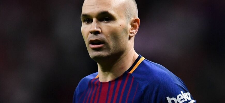 Andres Iniesta BAAning "Gulf United" klubi bosh murabbiyi!