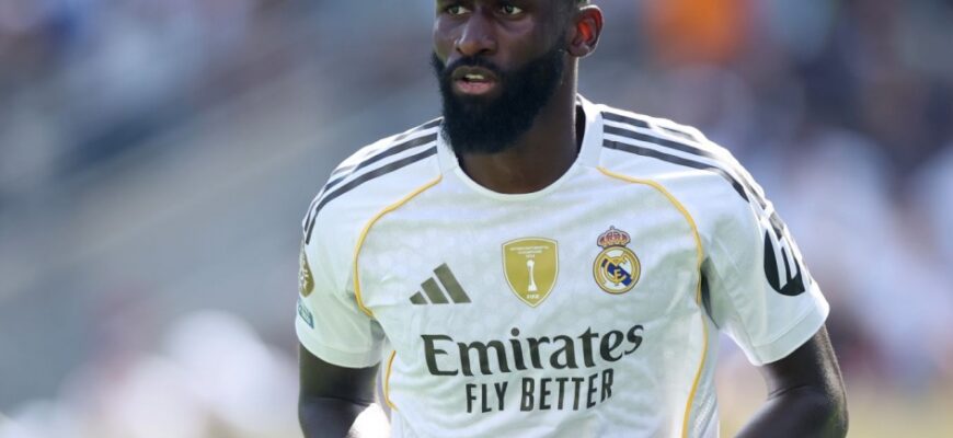 Antonio Rüdiger: Real Madridning sovrinsiz mavsumlari haqida fikrlar
