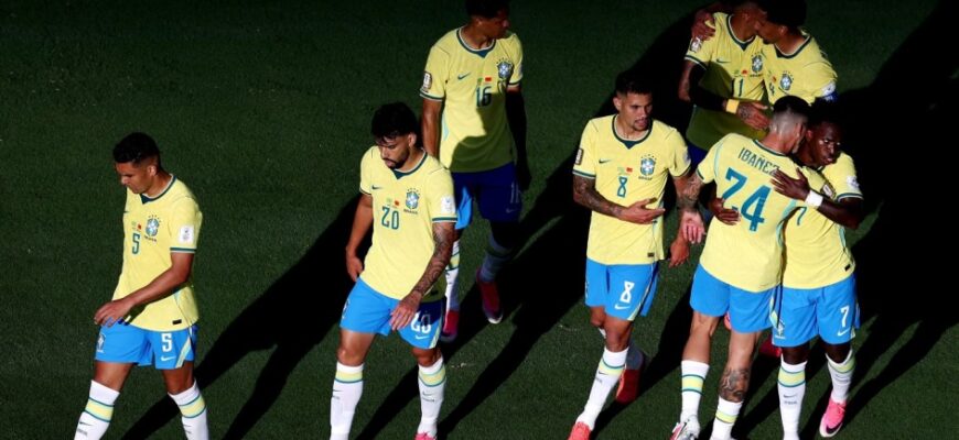 Braziliya terma jamoasi Gaitiga qarshi rekord darajada yoshi katta tarkib bilan maydonga chiqdi