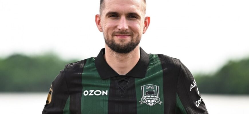 Daniil Utkin "Krasnodar"ga qaytib, ilk o'yindagi hayajonlari