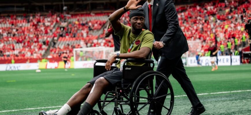Ismael Kone Kanada terma jamoasini nogironlik aravachasida qo'llab-quvvatladi