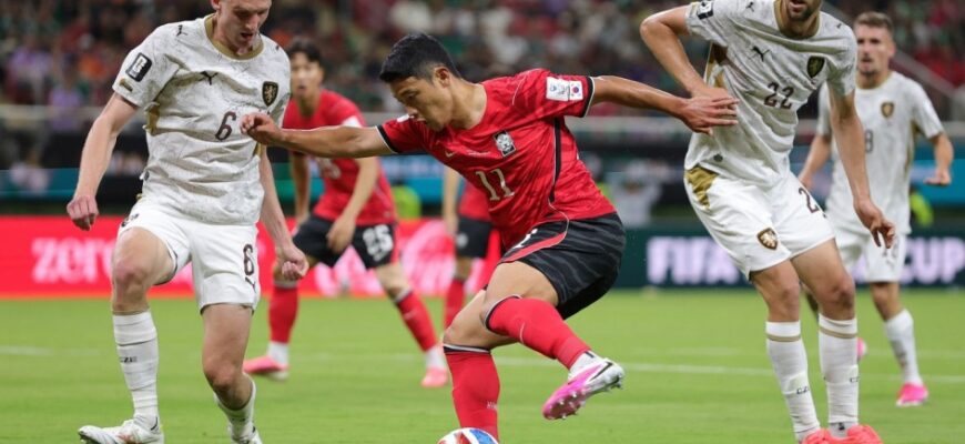 Janubiy Koreya JCHda Yevropa jamoalari ustidan uchinchi bor g'alaba qozondi