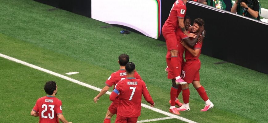 Joau Nevesh Jahon chempionatidagi ilk golini marhum onasiga bag'ishladi
