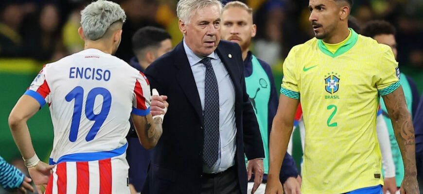 Markinyos Anchelottining Braziliya terma jamoasiga ta'siri haqida gapirdi