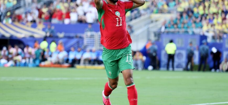 Marokash forvardi Ismael Saybari eng tezkor golga muallif