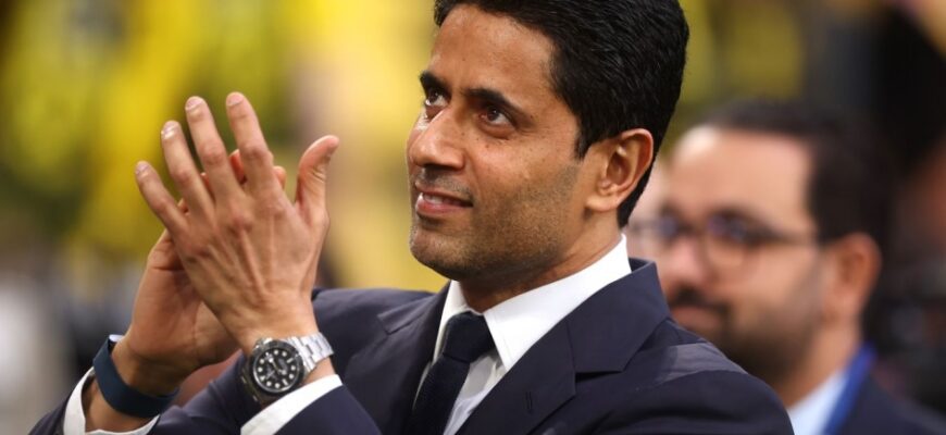 Nasser Al-Xelayfi: PSJ prezidenti Liga 1 mavjud bo'lishini istamaydi!