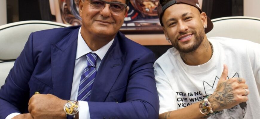 Neymar Jahon chempionati tanaffusida qimmatbaho soat xarid qildi