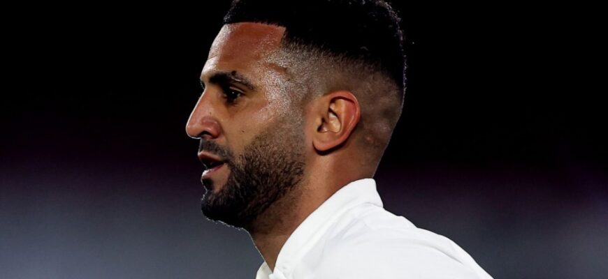 Riyad Mahrez JChda assist bergan ikkinchi eng keksa afrikalik futbolchi