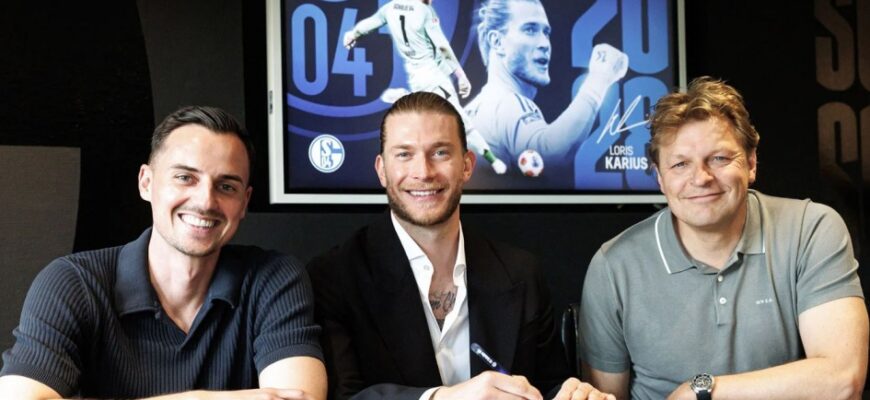 Schalke-04 darvozabon Loris Karius bilan shartnomani uzaytirdi