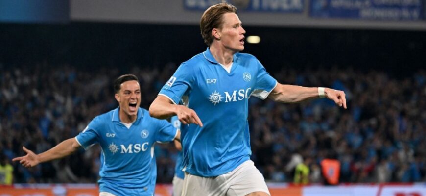 Skott Makto'miney "Napoli"dagi uslubga muhabbatini oshkor qildi