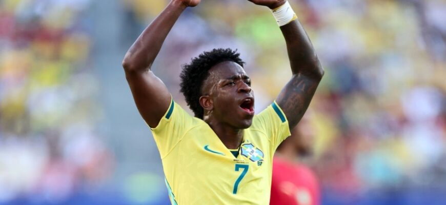 Vinisius Junior: Braziliya — Marokash o'yinidagi statistikasi
