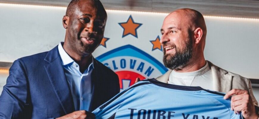 Yaya Ture "Slovan" bosh murabbiyi etib tayinlandi