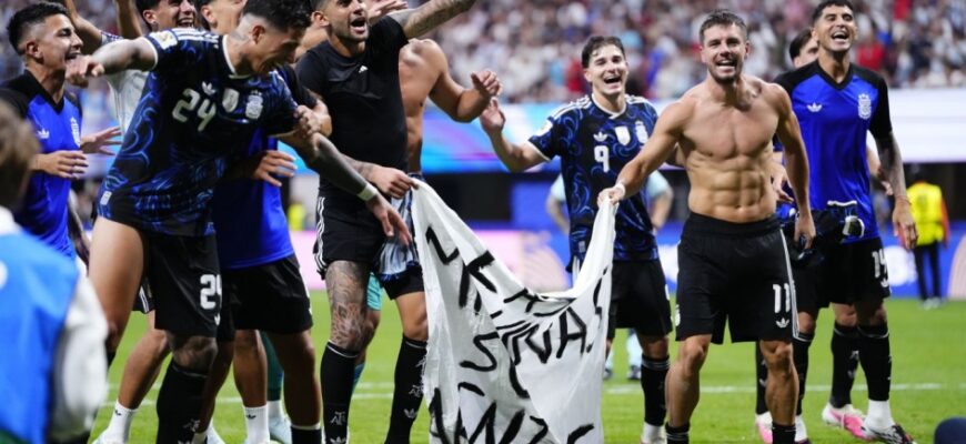 Argentina: FIFA JCHdan so'ng banner mojarosini ko'rib chiqadi