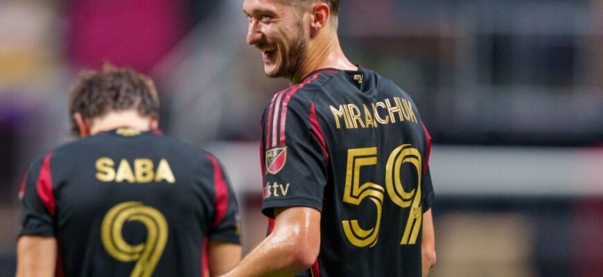 Atlanta Yunayted MLSda "Sharlott"ga qarshi 0:2dan qaytdi. Miranchuk golsiz.