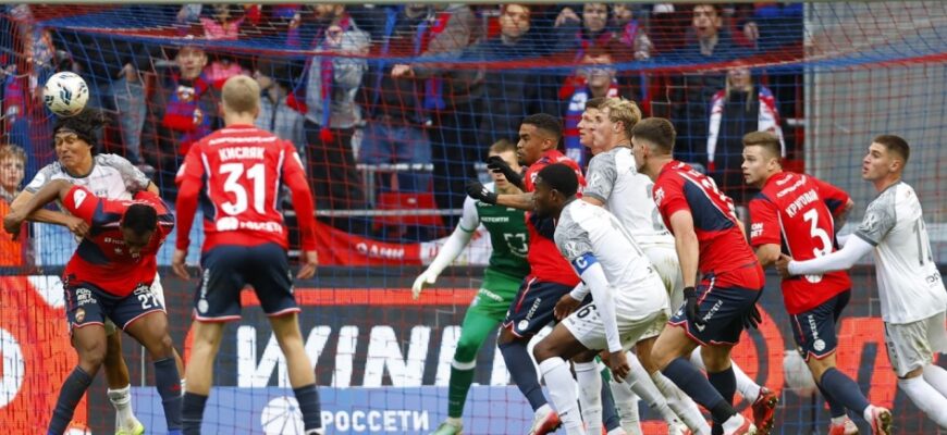 Danil Krugovoy CSKA – Baltika uchrashuvining eng yaxshi futbolchisi