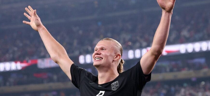 Erling Holand Braziliya bilan Jahon Chempionati o‘yinini intiqlik bilan kutmoqda