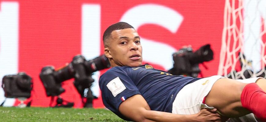 Kilian Mbappe 3 JCH pley-offida Braziliya, Angliya, Portugaliyadan ko'proq gol