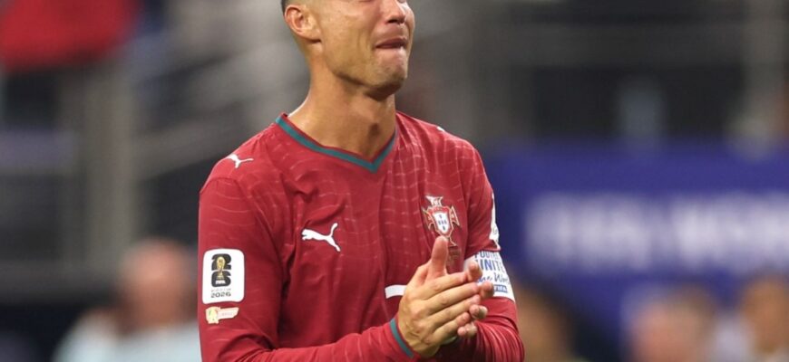 Krishtianu Ronaldo Ispaniyaga mag'lubiyatdan so'nggi ko'z yoshlarini izohladi