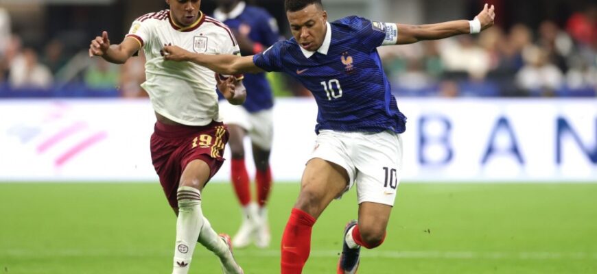 Mbappe Fransiya termasi Ispaniyadan mag'lubiyat sababini tushuntirdi