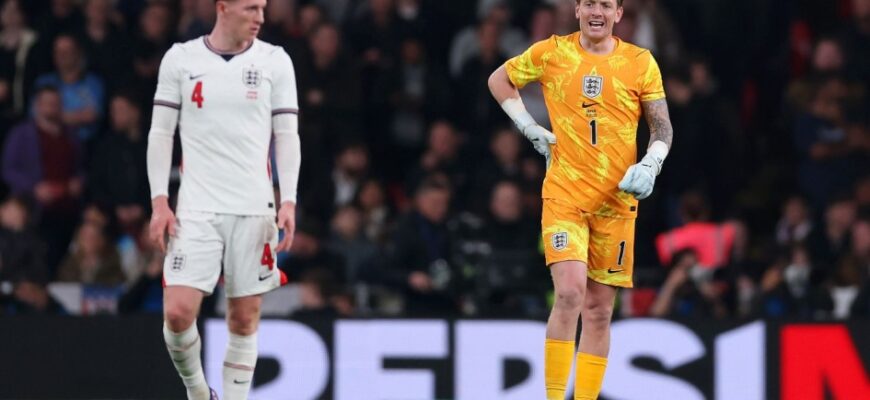 Pickford: Angliya va Argentina o'yini siyosiy tus olmasligiga umid qilaman